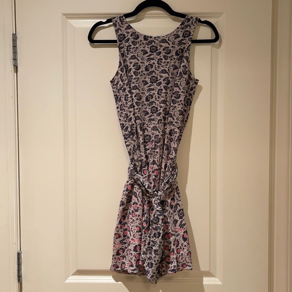 Print mini dress